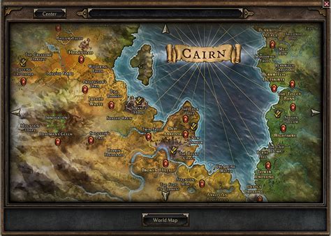 Grim Dawn World Map.